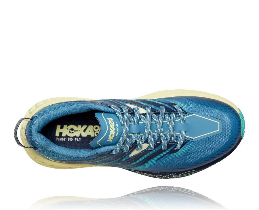 Hoka One One Trailove Tenisky Damske Modre - Speedgoat 4 - 35891-AIOS